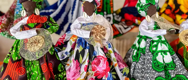 Junkanoo Vendor Dolls