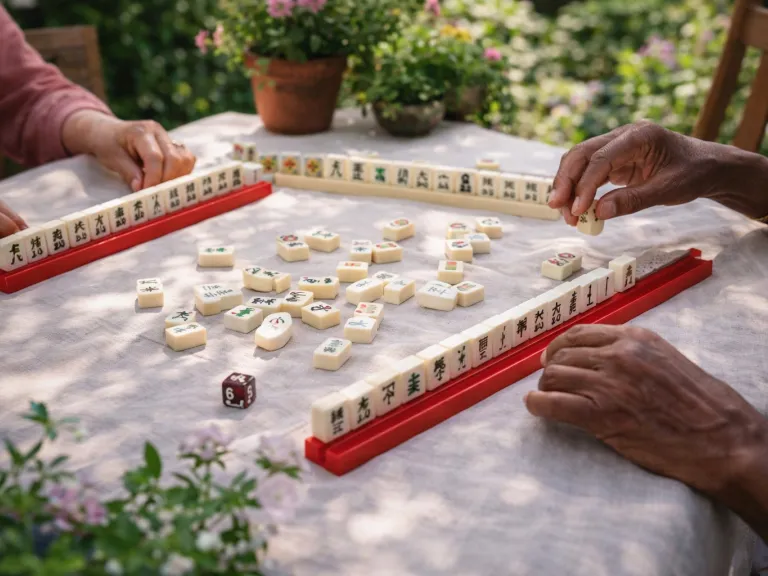 Mahjong Open Play in the Gardens