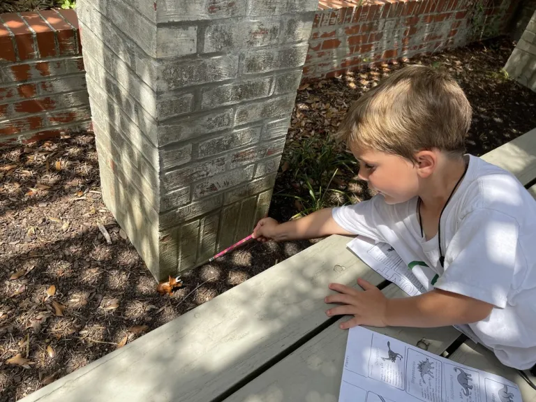 Young boy at Camp Brookgreen