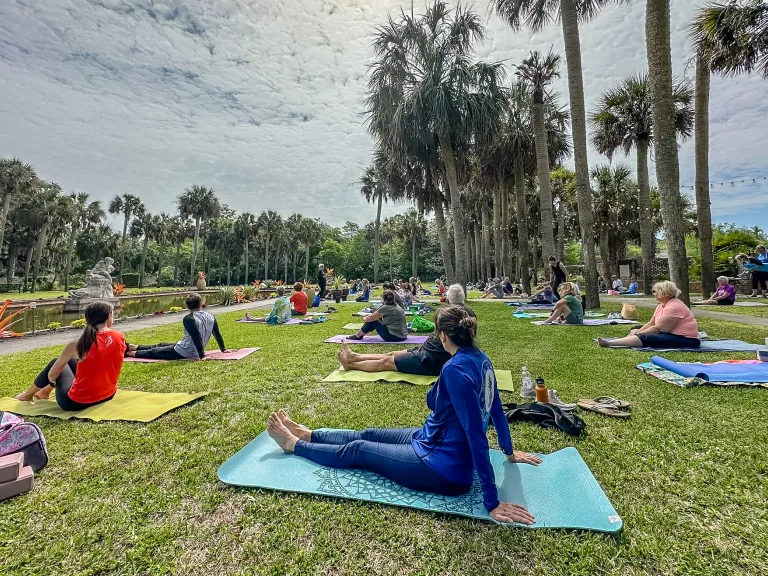 Yoga in the Gardens