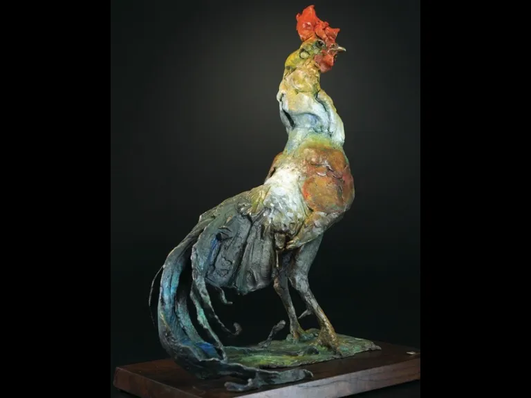 Society of Animal Artists Rooster Sculpture