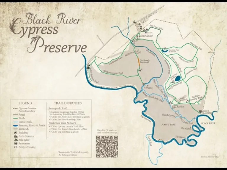 Black River Cypress Map