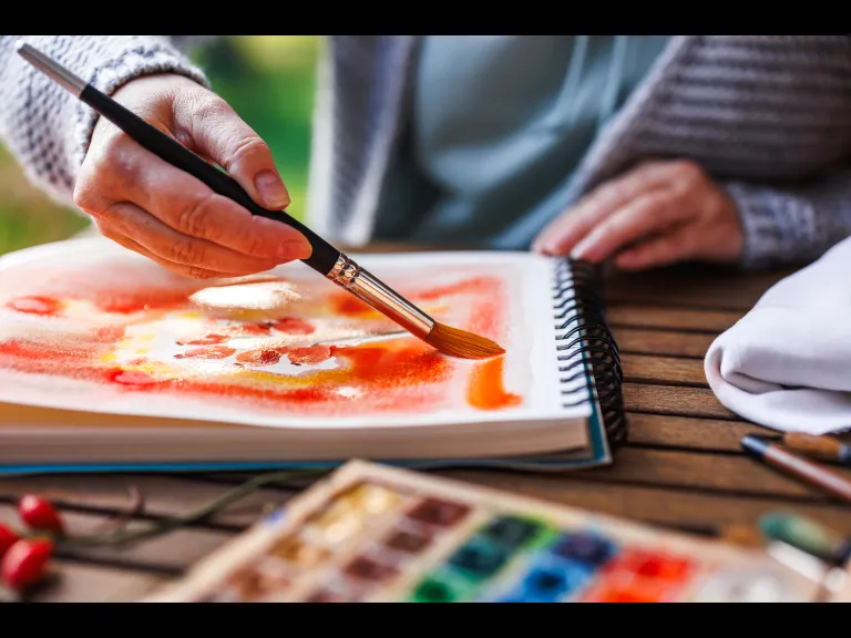 Creative Table - outdoor painting and crafting