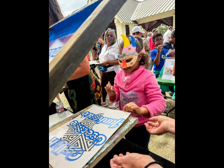 Gullah Geechee Junkanoo craft table