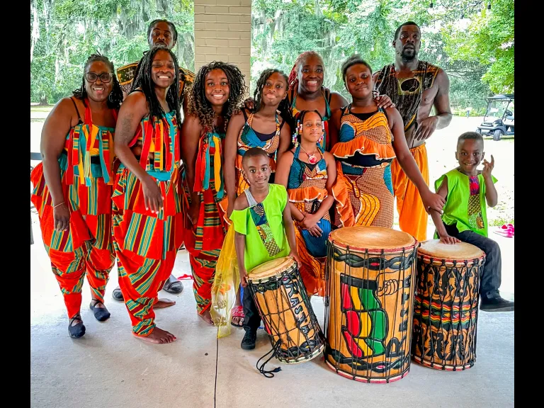 Junkanoo drum performance
